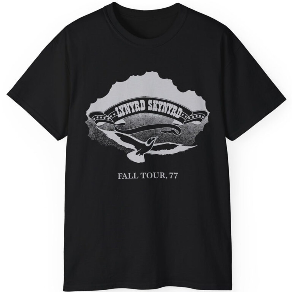 Lynyrd Skynyrd 1977 Fall Tour Shirt